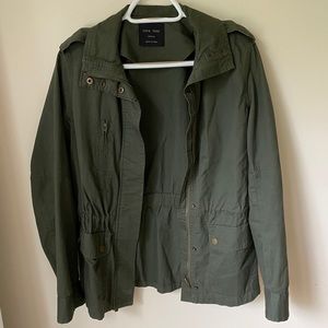 Olive Green Utility Jacket